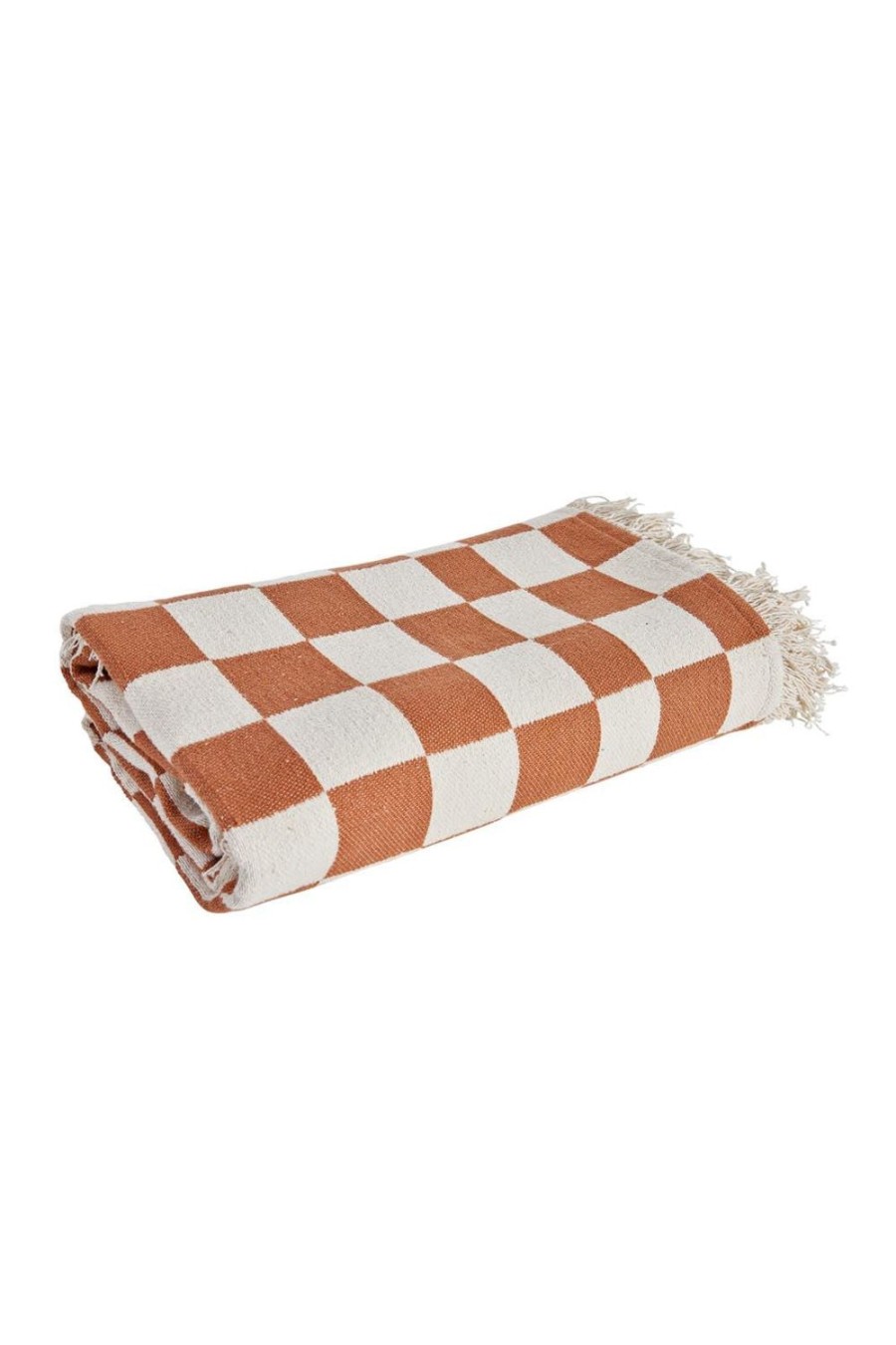 Soft Furnishings | Eb & Ive Home Studio Throw - Caramel