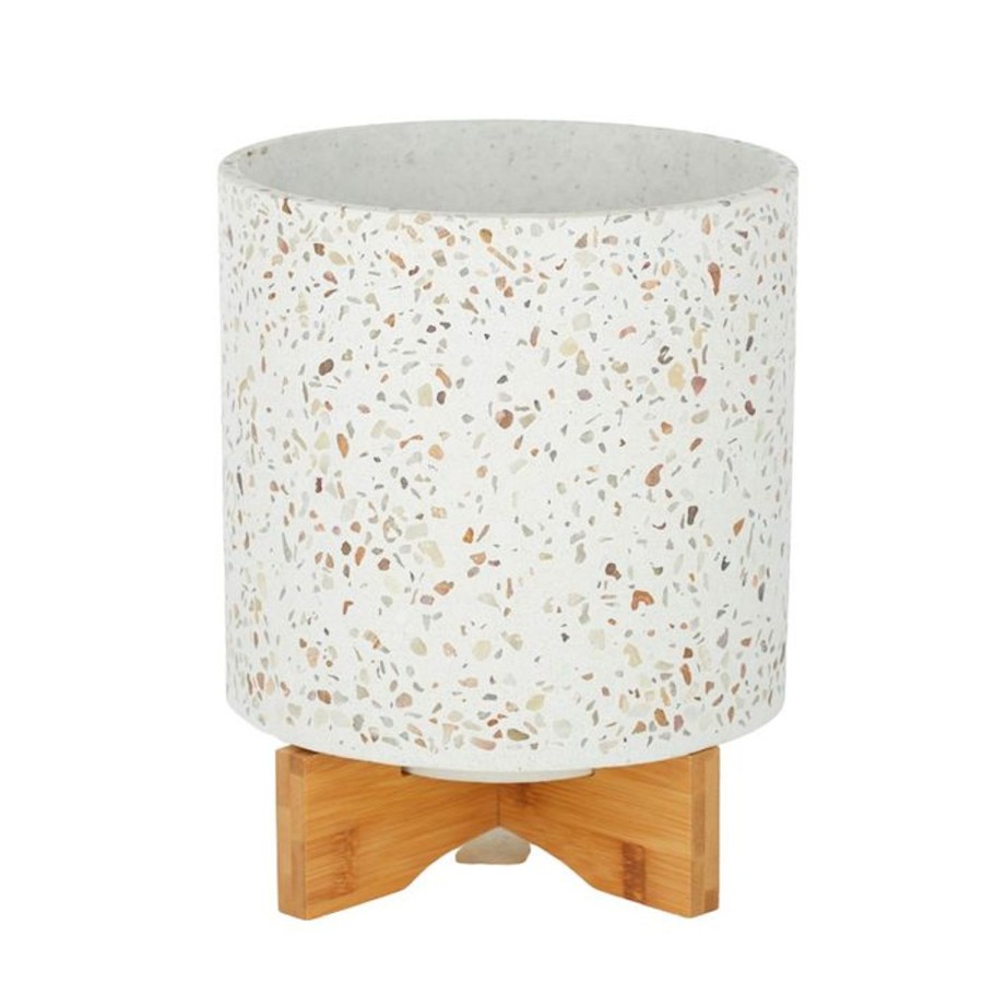 Pots, Planters & Vases | Coast To Coast Home Zeta Terrazzo Pot On Stand