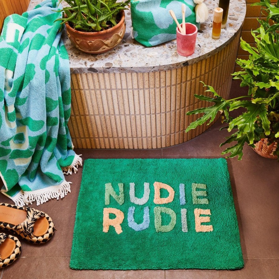 Soft Furnishings | Sage & Clare Nudie Rudie Bath Mat Mini - Perilla