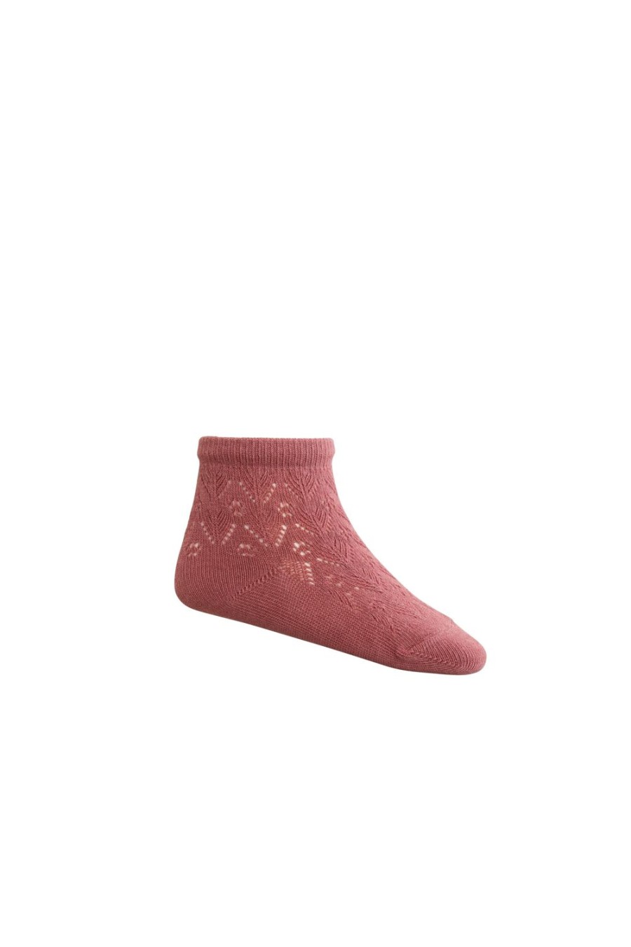 Shoes & Socks | Jamie Kay Scallop Weave Ankle Sock - Roselle