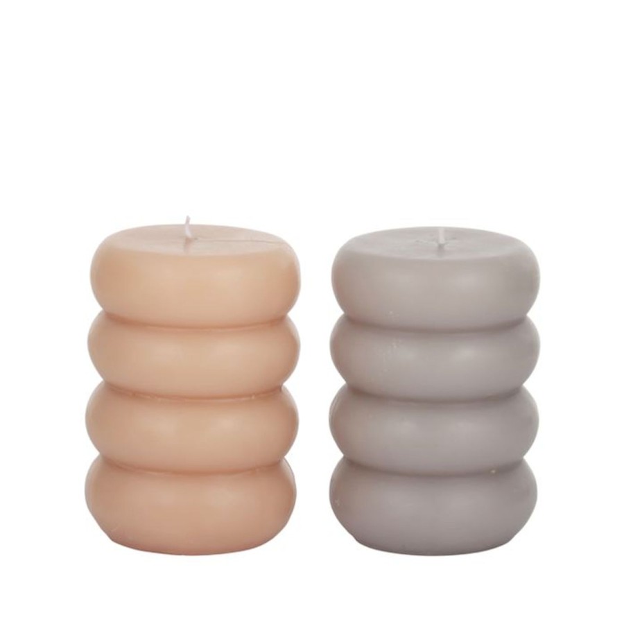 Candles & Fragrance | Coast To Coast Home Curves Shaped Candle - Asst