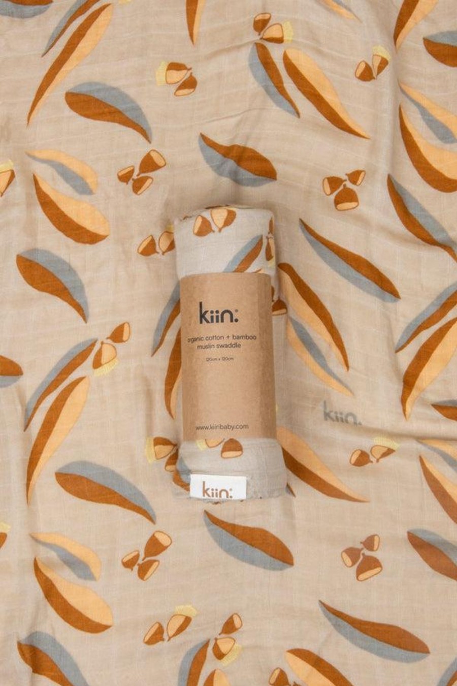 Nursery & Nurture | Kiin Organic Swaddle - Eucalypt