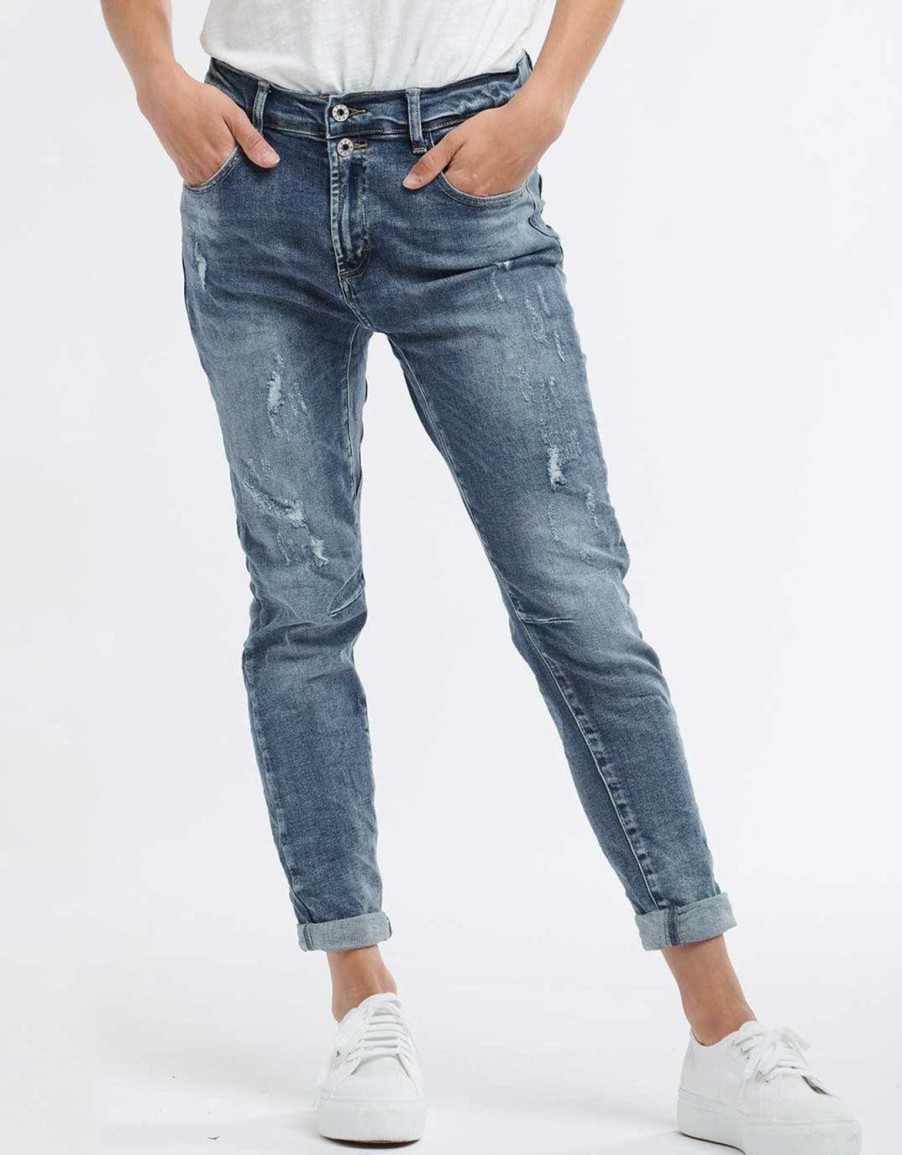 Jeans | Italian Star Emma Stretch Jean - Denim