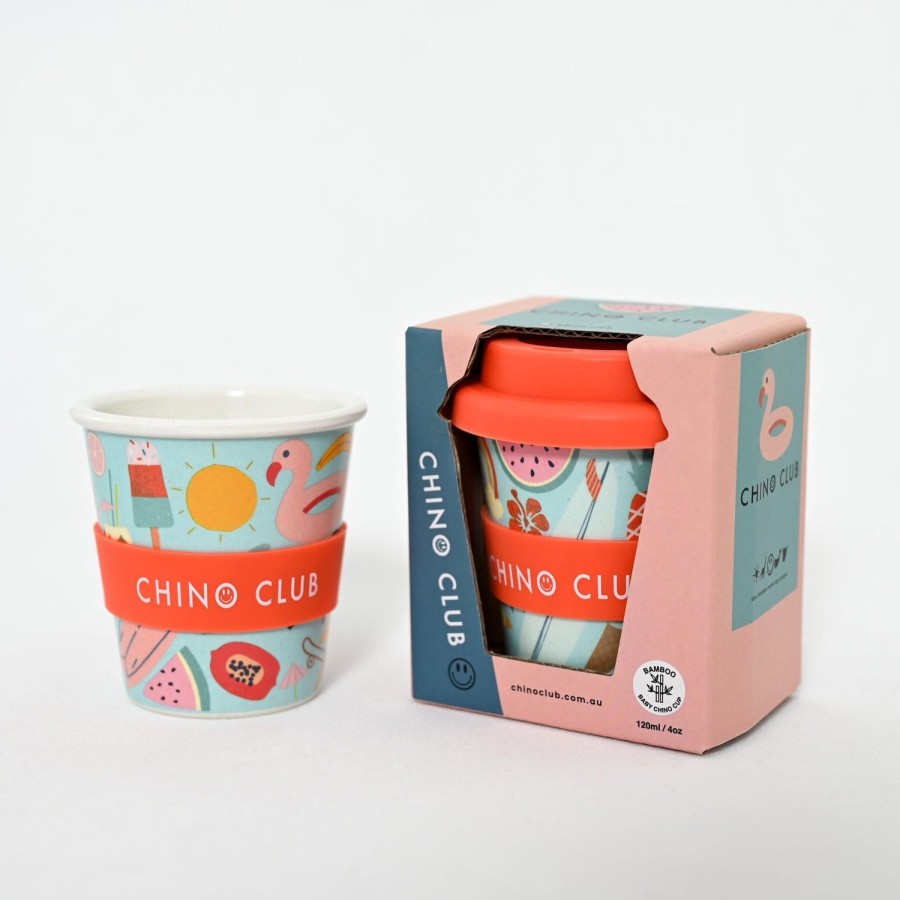 Nursery & Nurture | Chino Club Bamboo Baby Chino Cup - Summer Vibes