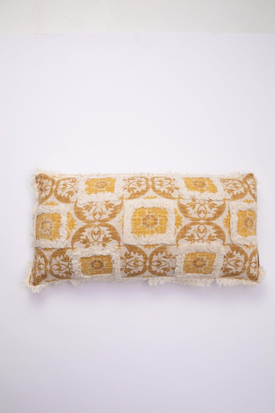 Soft Furnishings | Holiday Soul Cushion - Natural/Mustard