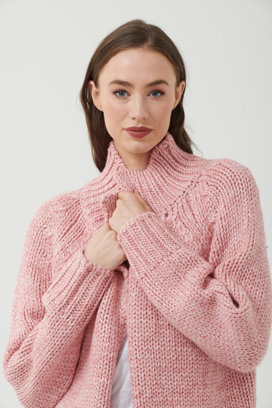 Knitwear & Jumpers | 365 Days Blake Slouchy Cardi - Musk