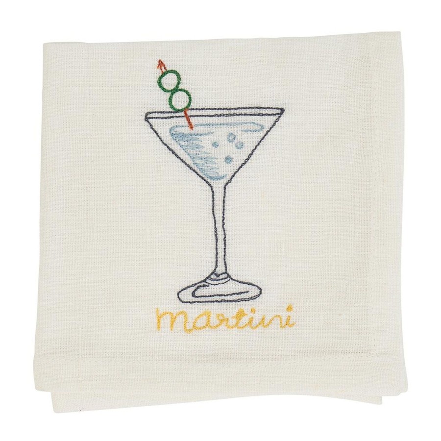 Soft Furnishings | Annabel Trends Cocktail Napkin - Martini