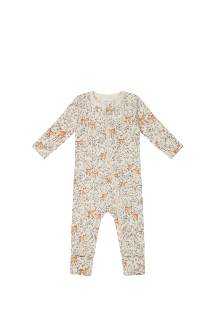 Clothing & Accessories | Jamie Kay Organic Cotton Gracelyn Onepiece - Deer Berries Egret