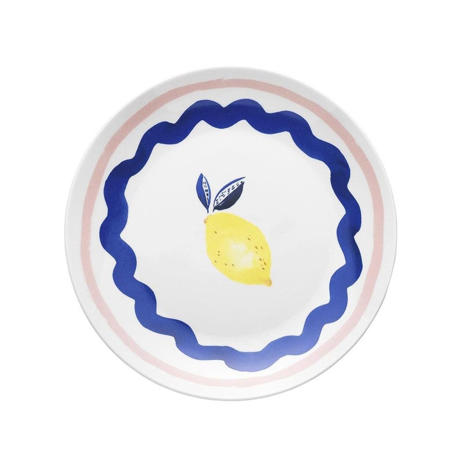 Dining & Entertaining | Ecology Riviera Side Plate 20.5Cm Lemon