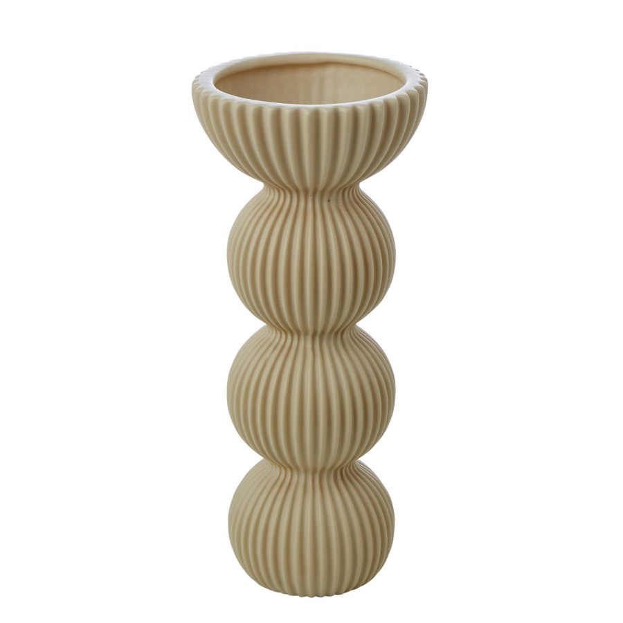 Pots, Planters & Vases | Emporium Decorative Ceramic Vessel 25.5Cm - Antique White