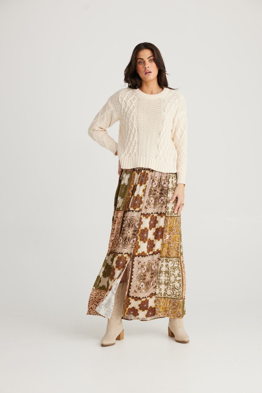 Skirts | Talisman Joplin Skirt - Paisley Gardens