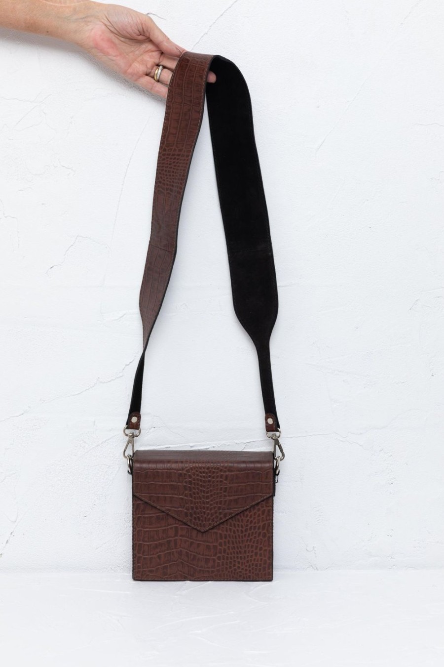 Bags & Clutches | Holiday Mailbox Shoulder Bag - Brown Choc