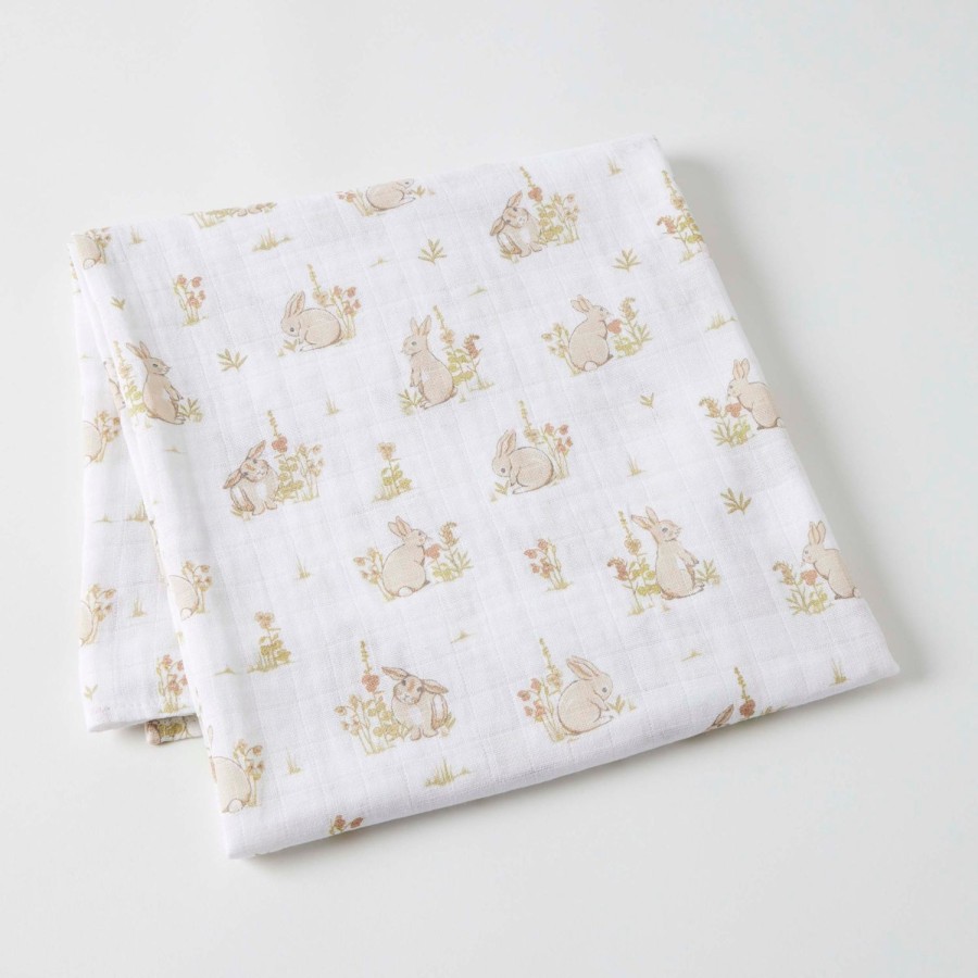 Nursery & Nurture | Pilbeam Living Some Bunny Loves You Muslin Wrap