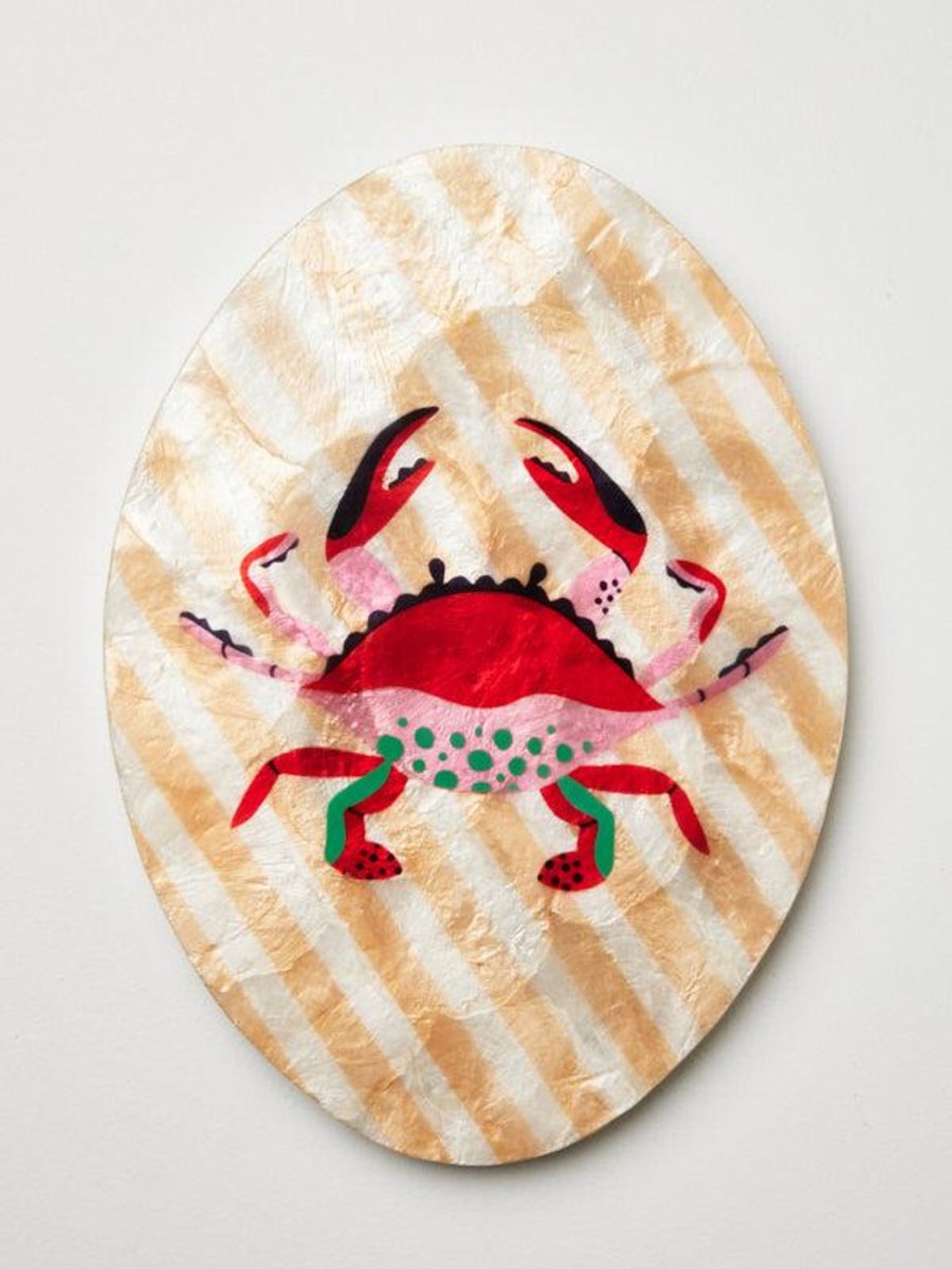 Wall Decor | Jones & Co Offshore Crab Tile