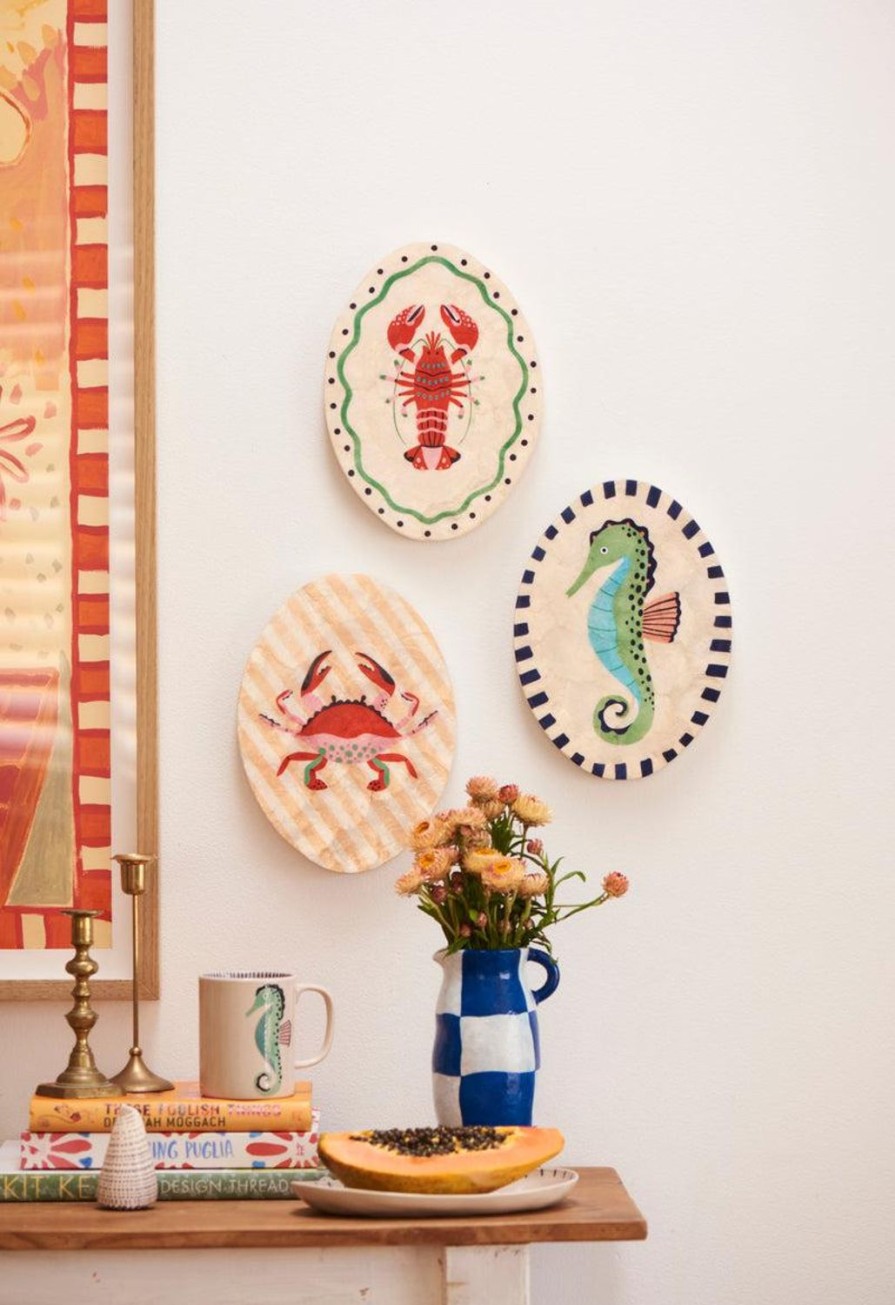 Wall Decor | Jones & Co Offshore Crab Tile