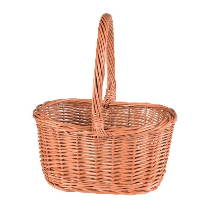 Toys | Egmont Toys Wicker Basket With Big Handle