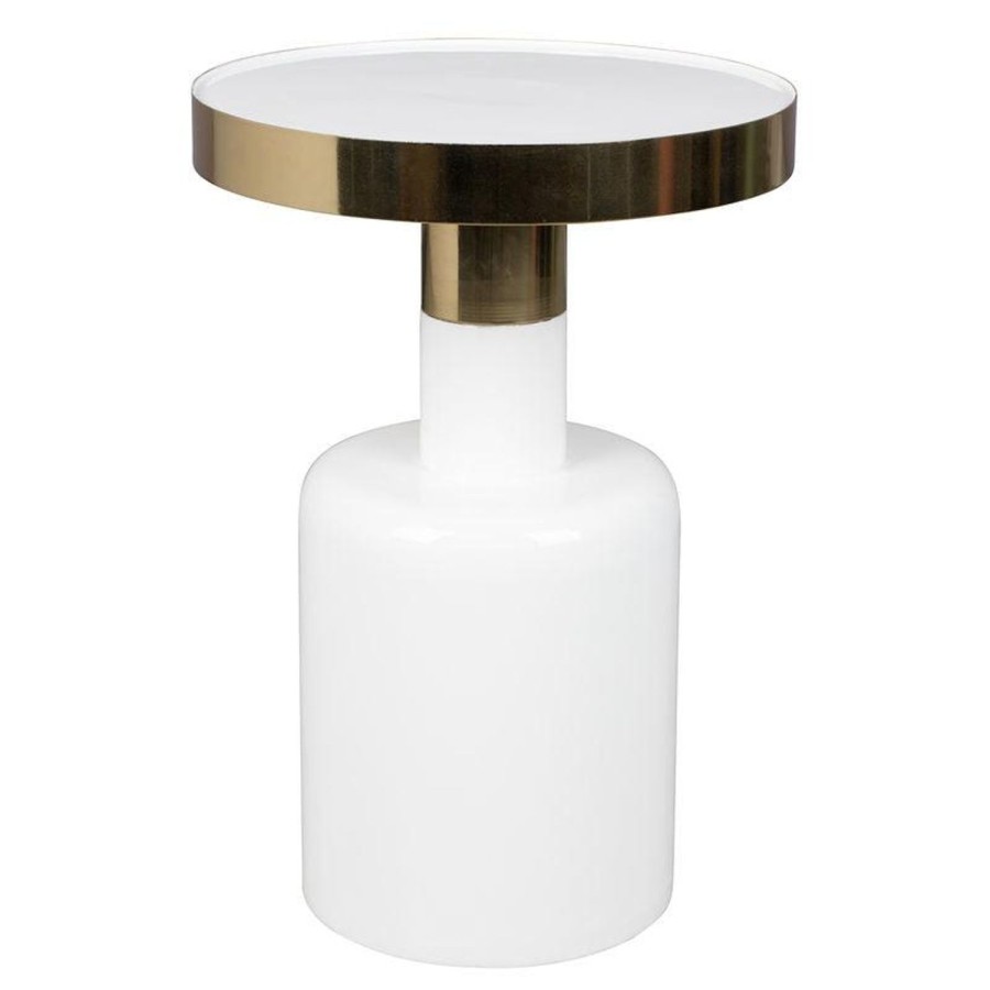 Furniture | Zuiver Glam Side Table - White