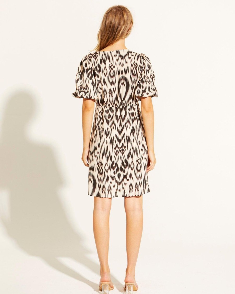 Dresses | Fate + Becker Paradise Wrap Dress - Abstract Animal