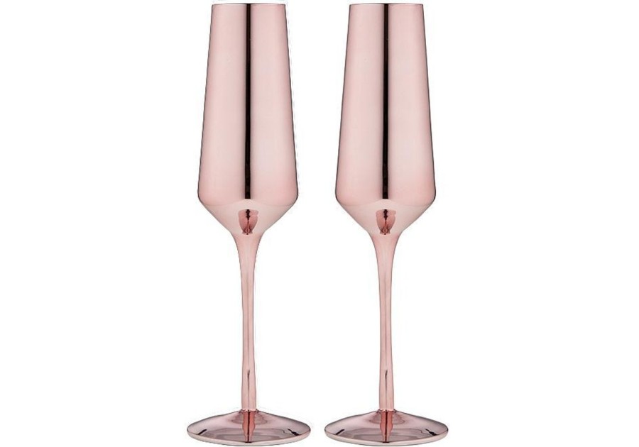 Dining & Entertaining | Tempa Aurora Rose Champagne Glass - Pack Of 2