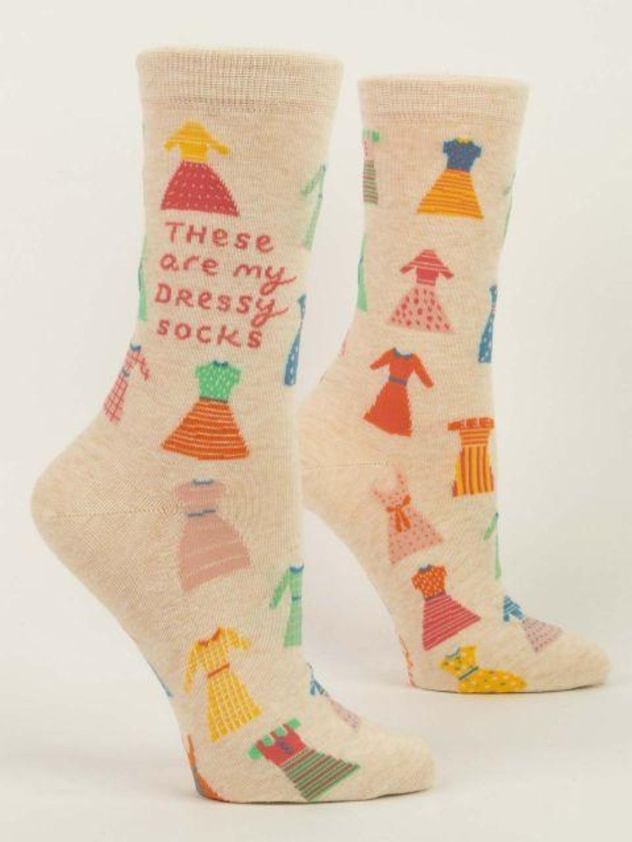 Fun & Games | Blue Q These Are My Dressy Socks Women'S Crew Socks