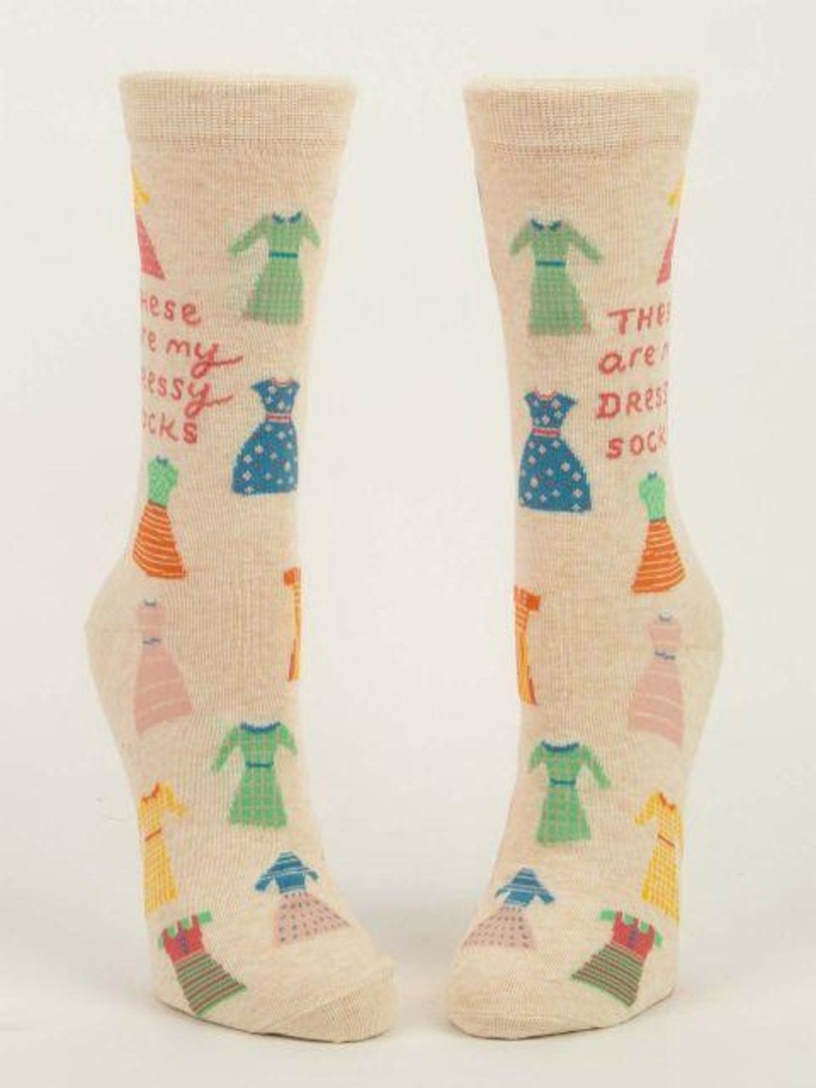 Fun & Games | Blue Q These Are My Dressy Socks Women'S Crew Socks