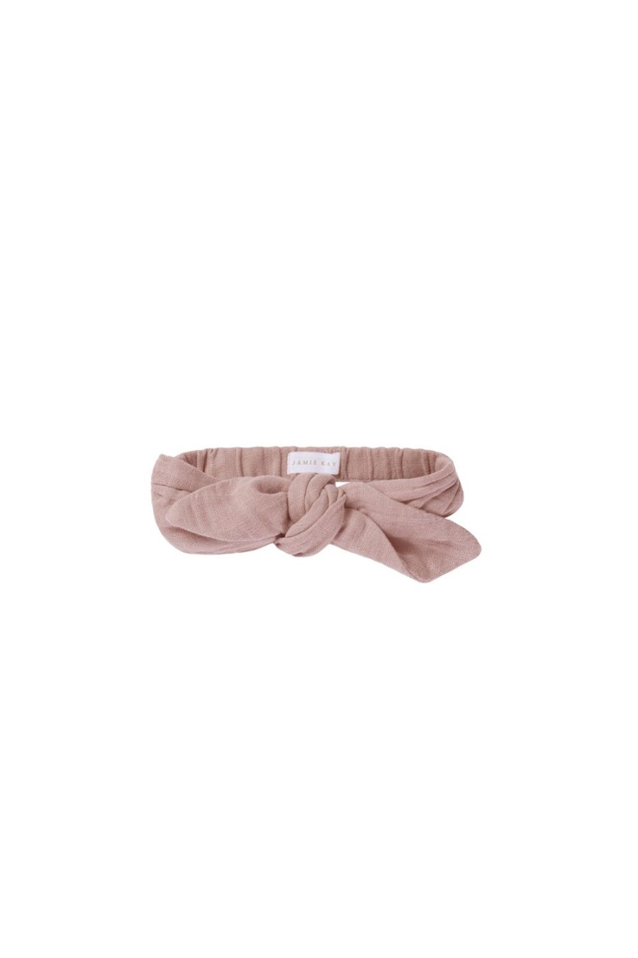 Jamie Kay | Jamie Kay Organic Cotton Muslin Headband - Powder Pink