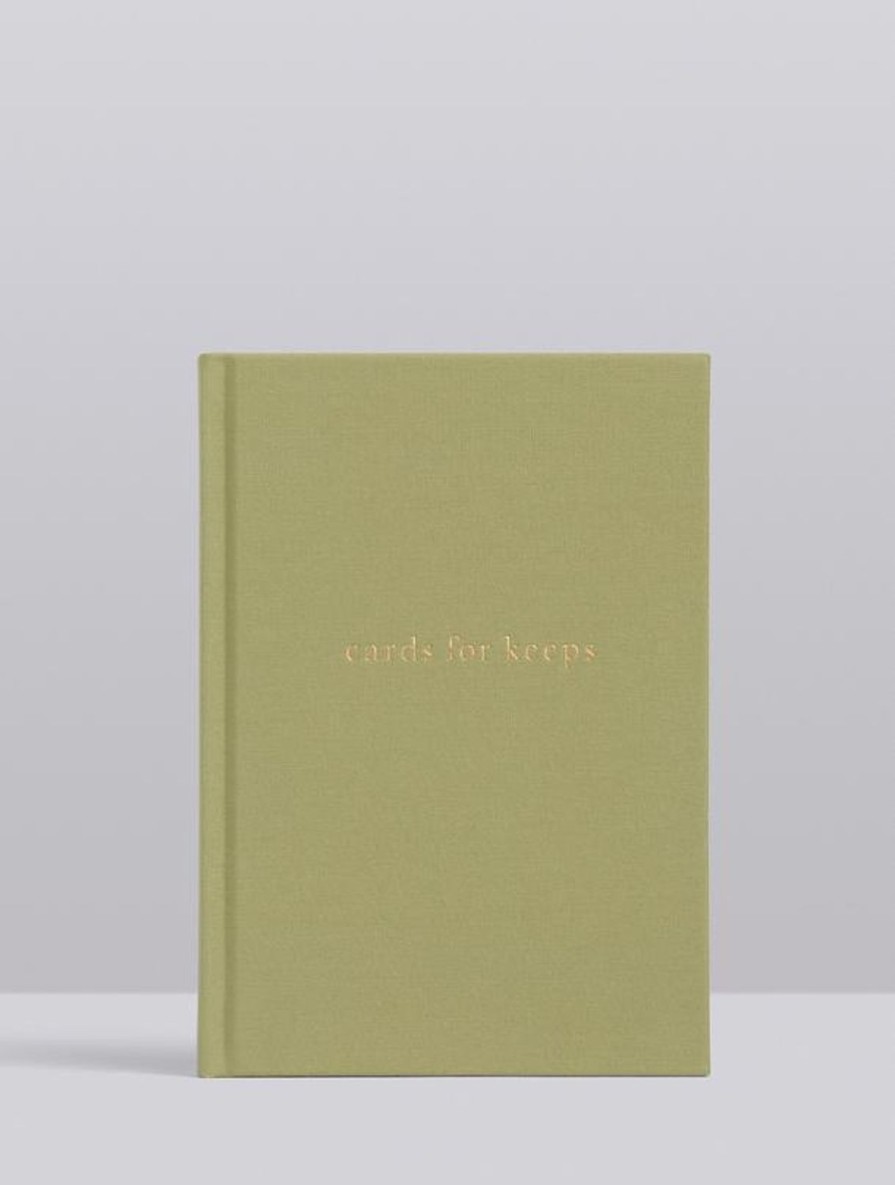 Journals, Books & Calendars | Write To Me Cards For Keeps - Sage Green