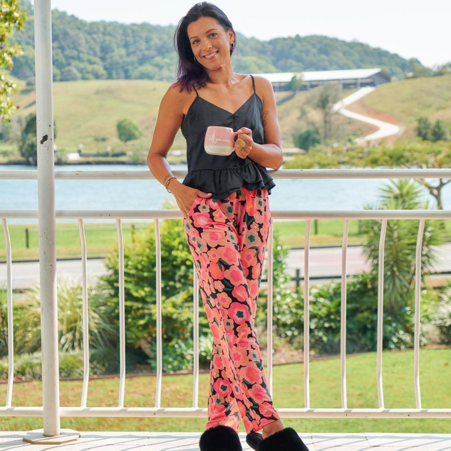 Sleepwear & Robes | Annabel Trends Pyjama Pants - Midnight Bloom