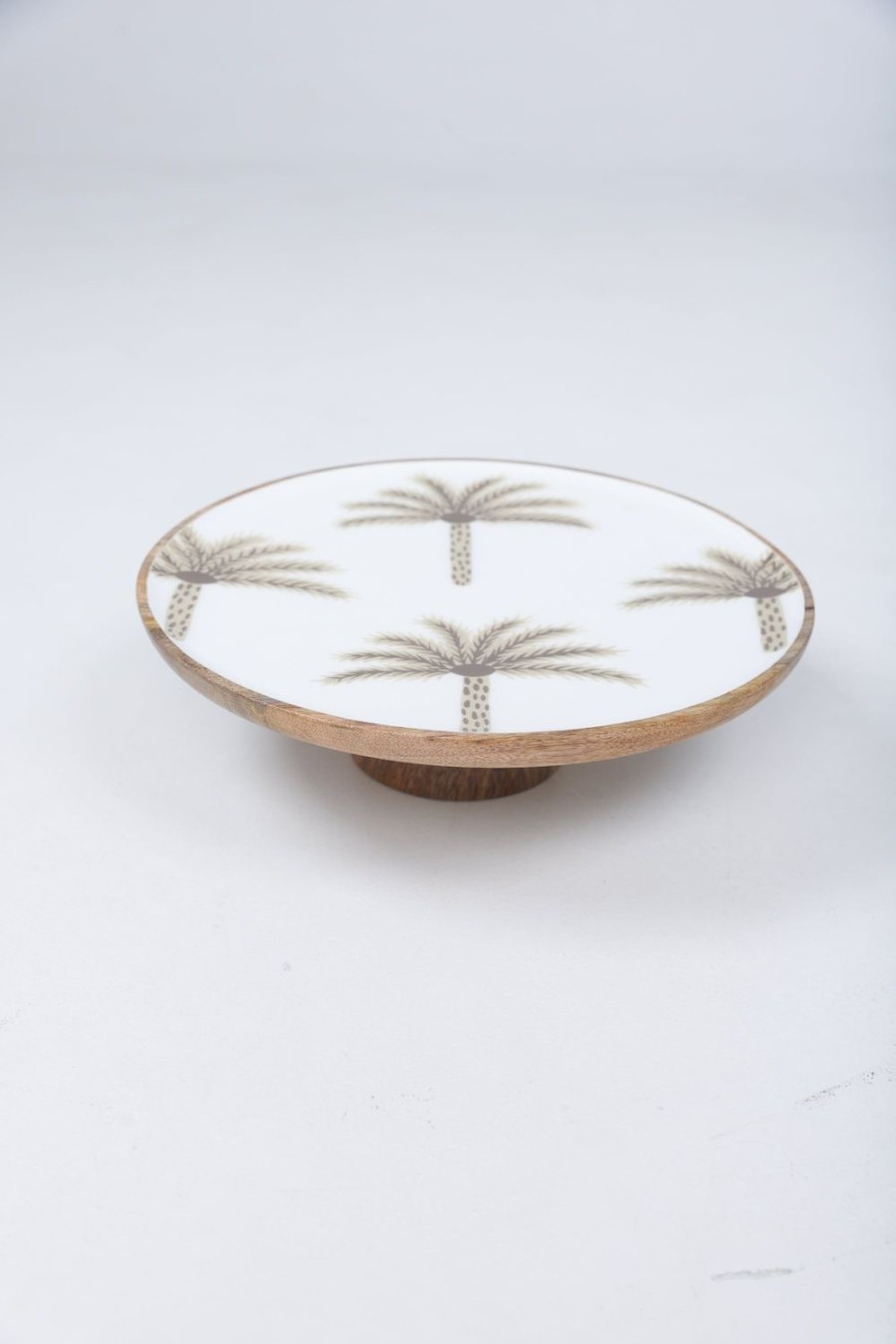 Dining & Entertaining | Holiday Let'S Eat Cake Stand - Palm