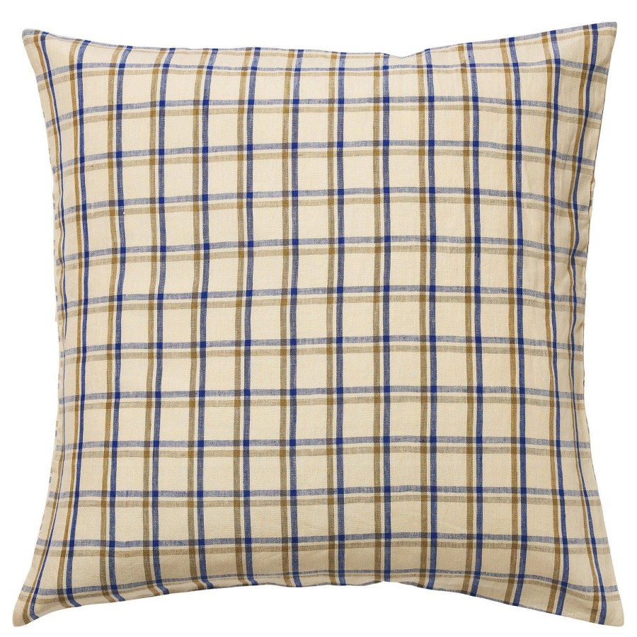 Soft Furnishings | Sage & Clare Sian Linen Euro Pillowcase Set - Cobalt