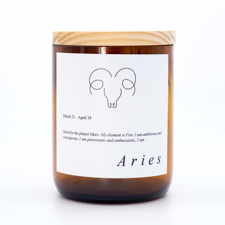 Candles & Fragrance | The Commonfolk Collective Zodiac Mid Soy Candle - Aries India