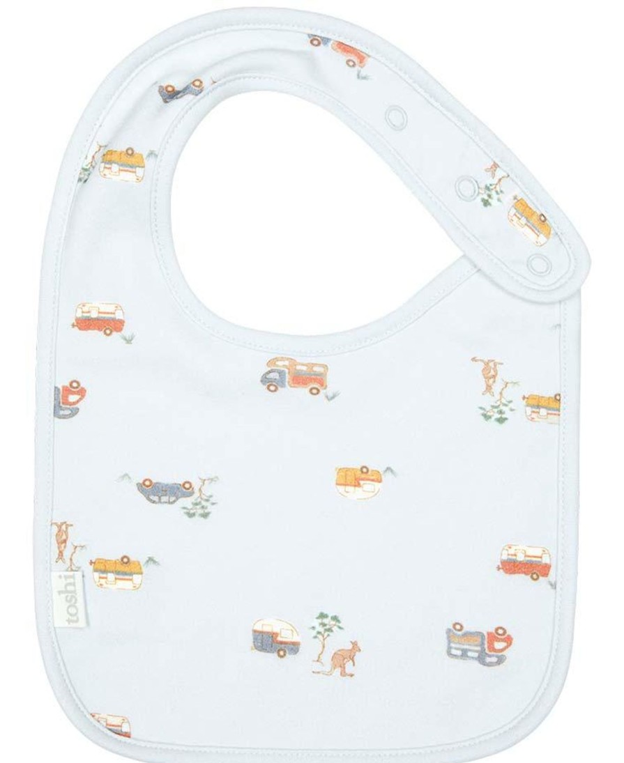 Clothing & Accessories | Toshi Baby Bib Classic Road Trip Dusk