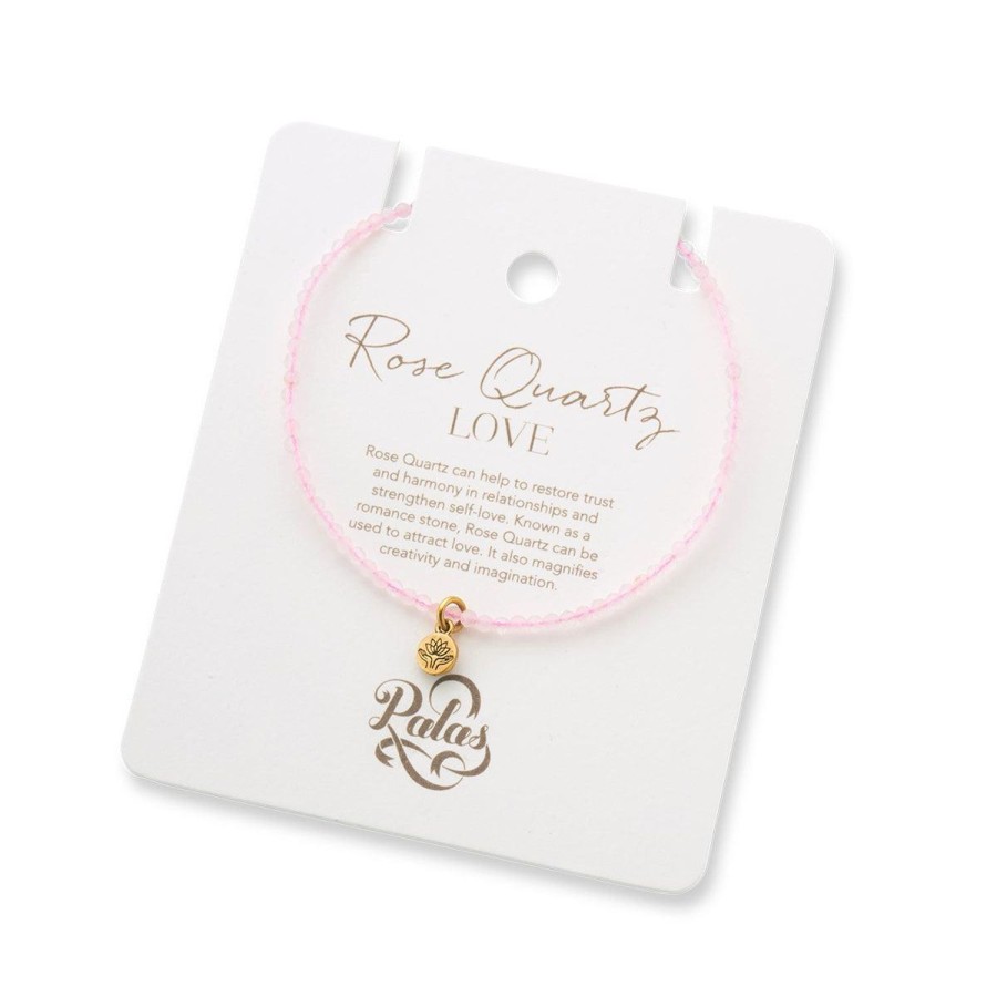 Jewellery | Palas Rose Quartz Celestial Gem Bracelet