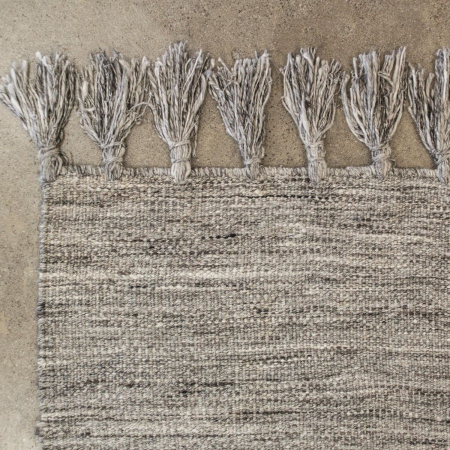 Floor Rugs & Doormats | Madras Link Cagliari Charcoal Rug/Runner