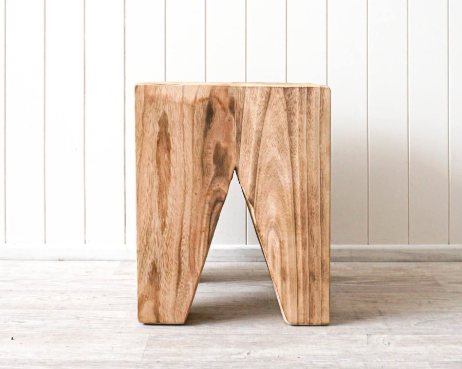 Furniture | Rayell Timber Stool - Jocelin