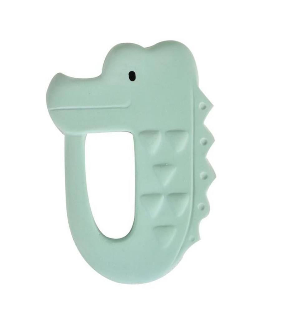 Toys | Tikiri Rubber Crocodile Zoo Teether