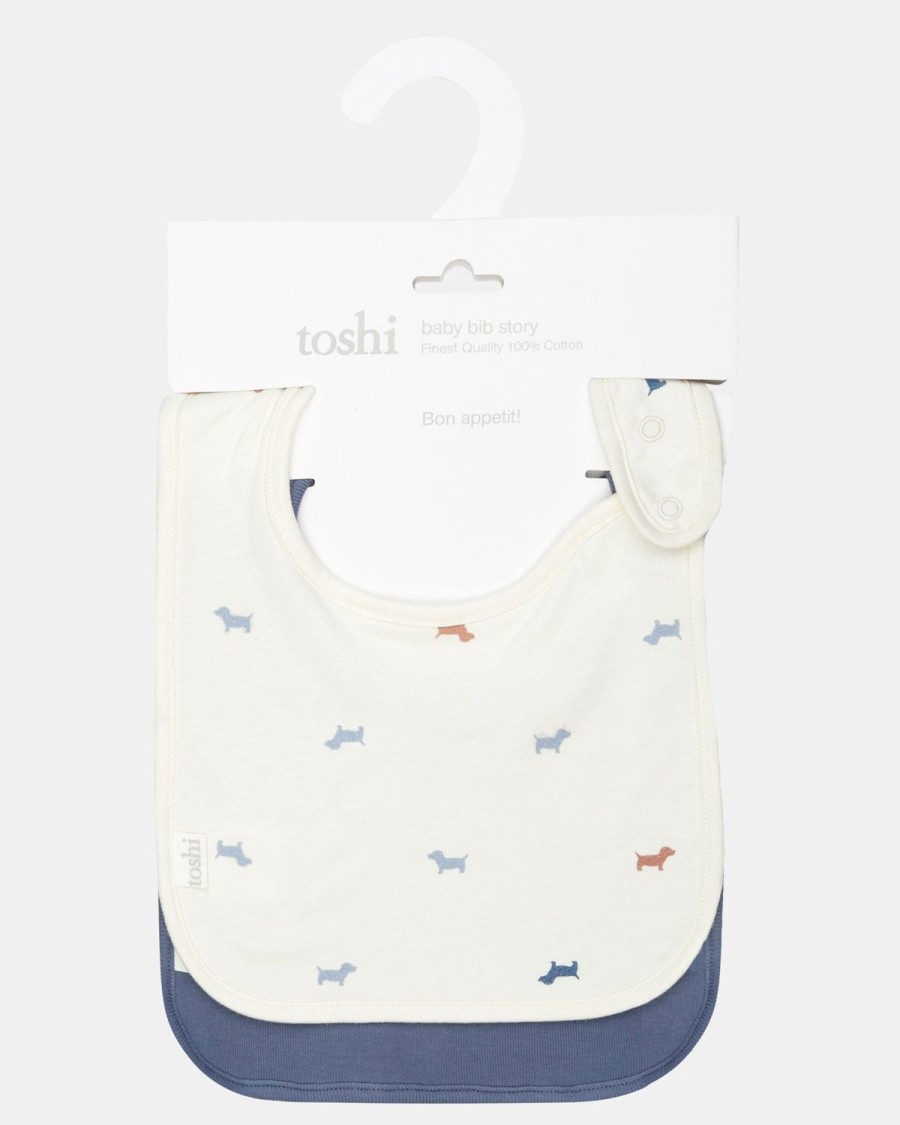 Clothing & Accessories | Toshi Baby Bib Story 2Pcs - Puppy