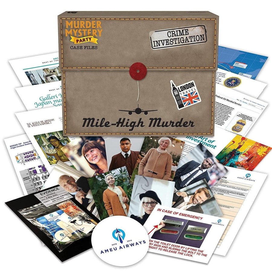 Fun & Games | U.Games Australia Murder Mystery Party Case Files: Mile High Murder