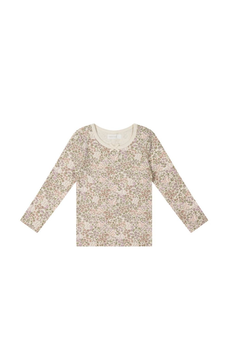 Jamie Kay | Jamie Kay Organic Cotton Long Sleeve Top - April Eggnog