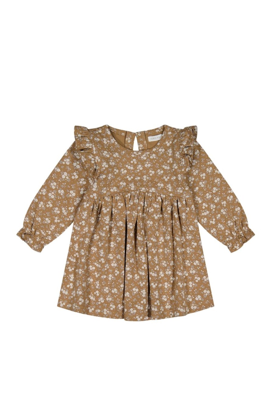 Clothing & Accessories | Jamie Kay Organic Cotton Frankie Dress - Rosalie Field Caramel