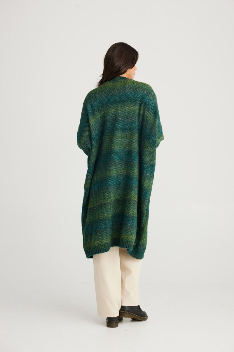 Knitwear & Jumpers | Talisman Eclipse Cardigan - Green