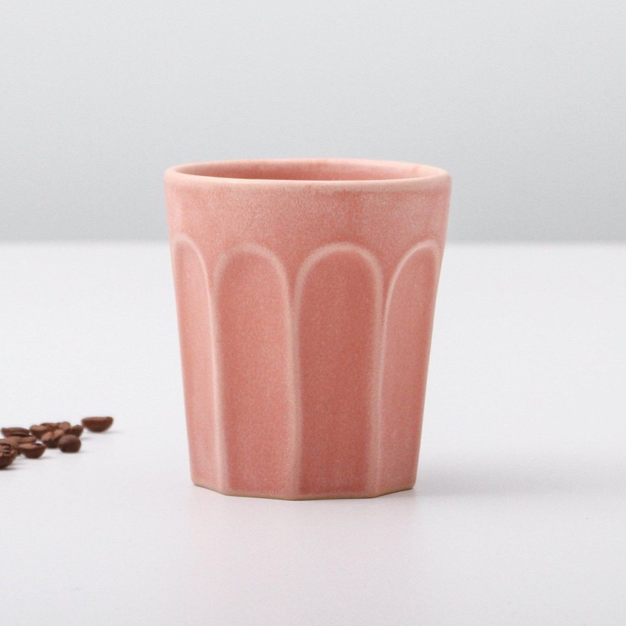 Dining & Entertaining | Indigo Love Ritual Latte Cup - Clay Pink