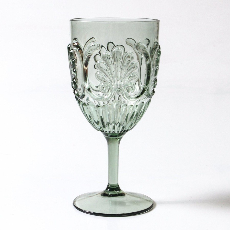 Dining & Entertaining | Indigo Love Flemington Acrylic Wine Glass - Green