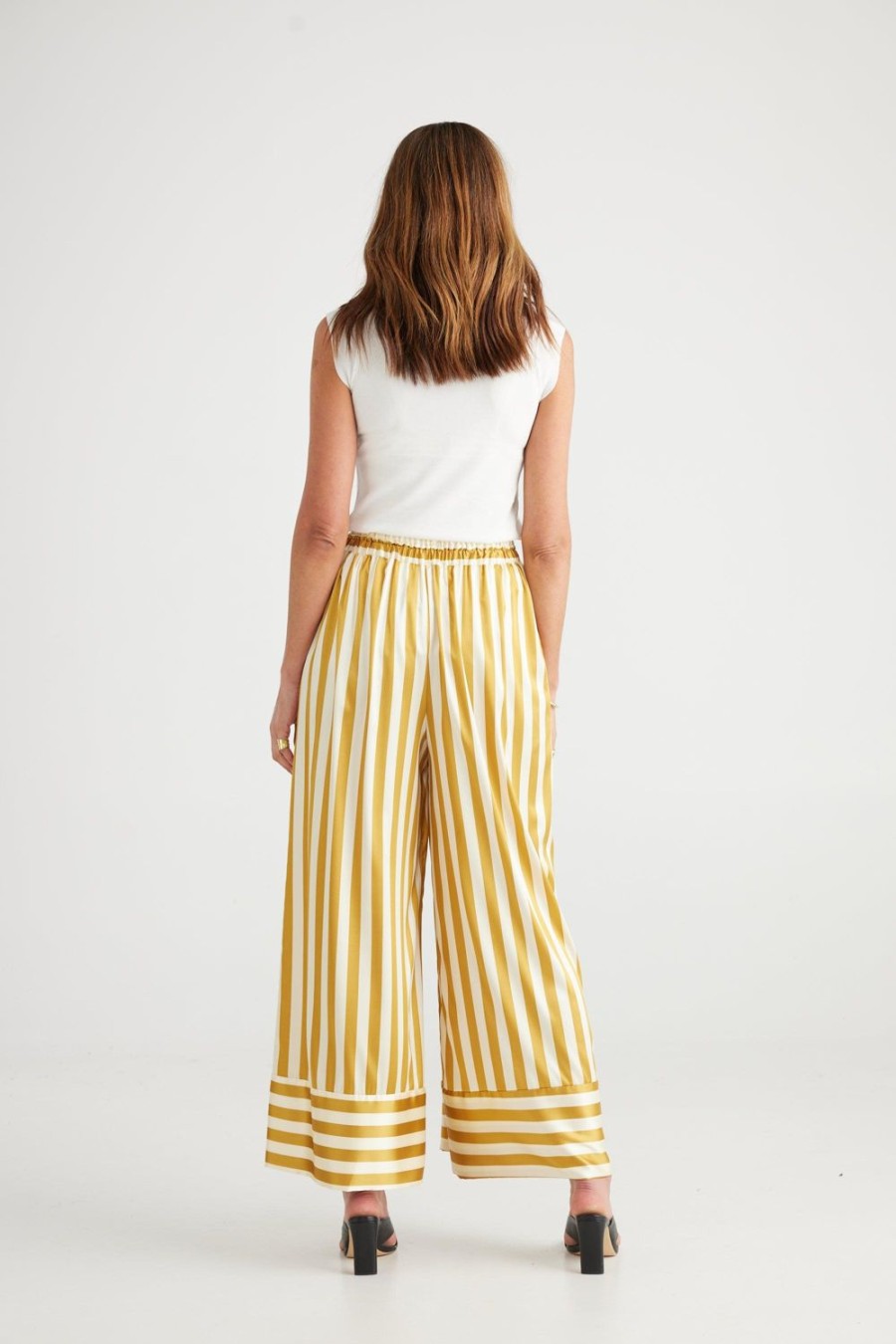 Pants | Brave & True Liza Pants - Marigold Stripe