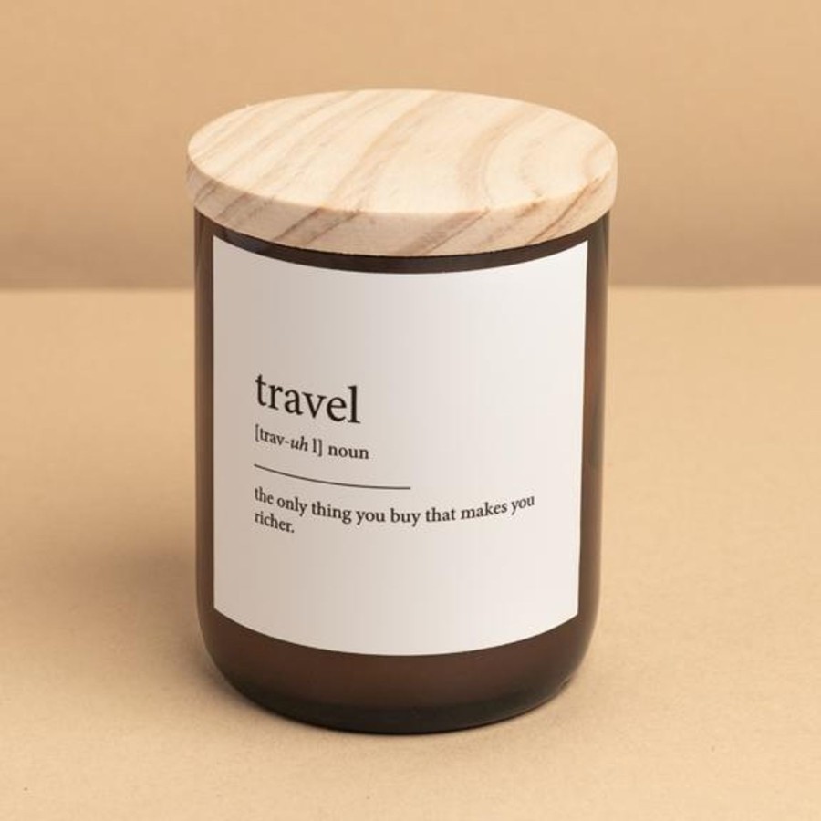 Candles & Fragrance | The Commonfolk Collective Dictionary Meaning Soy Candle - Travel Mali