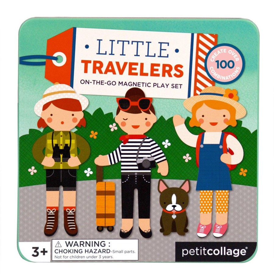 Toys | Petit Collage Little Travellers Magnetic Play Set