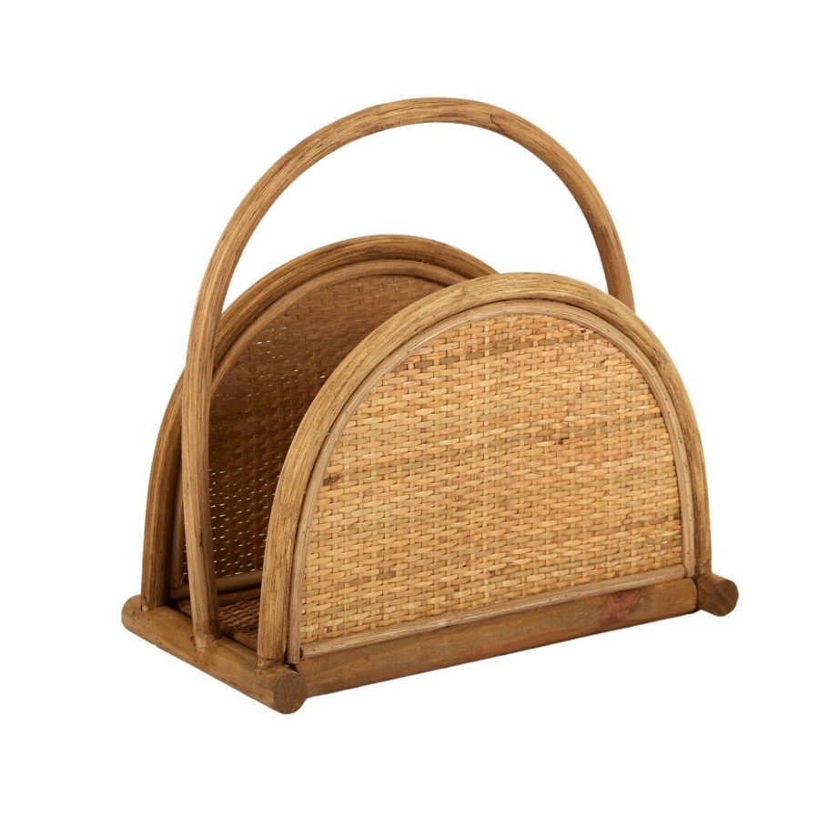 Furniture | Coast To Coast Home Teulia Rattan Magazine Rack