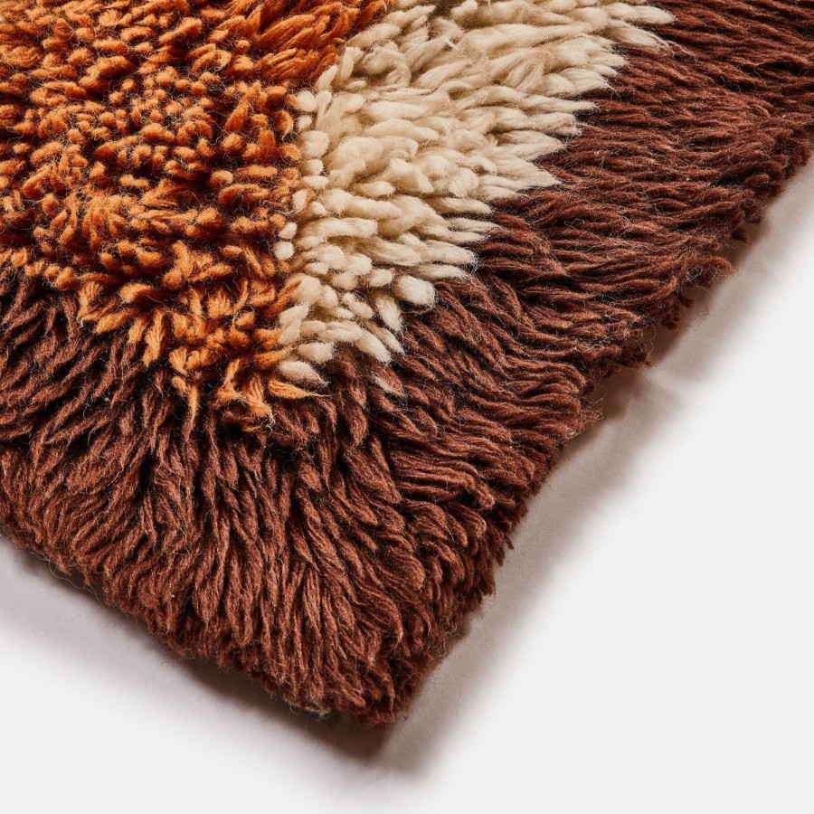 Floor Rugs & Doormats | Bonnie & Neil Hibiscus Cocoa Wool Rug