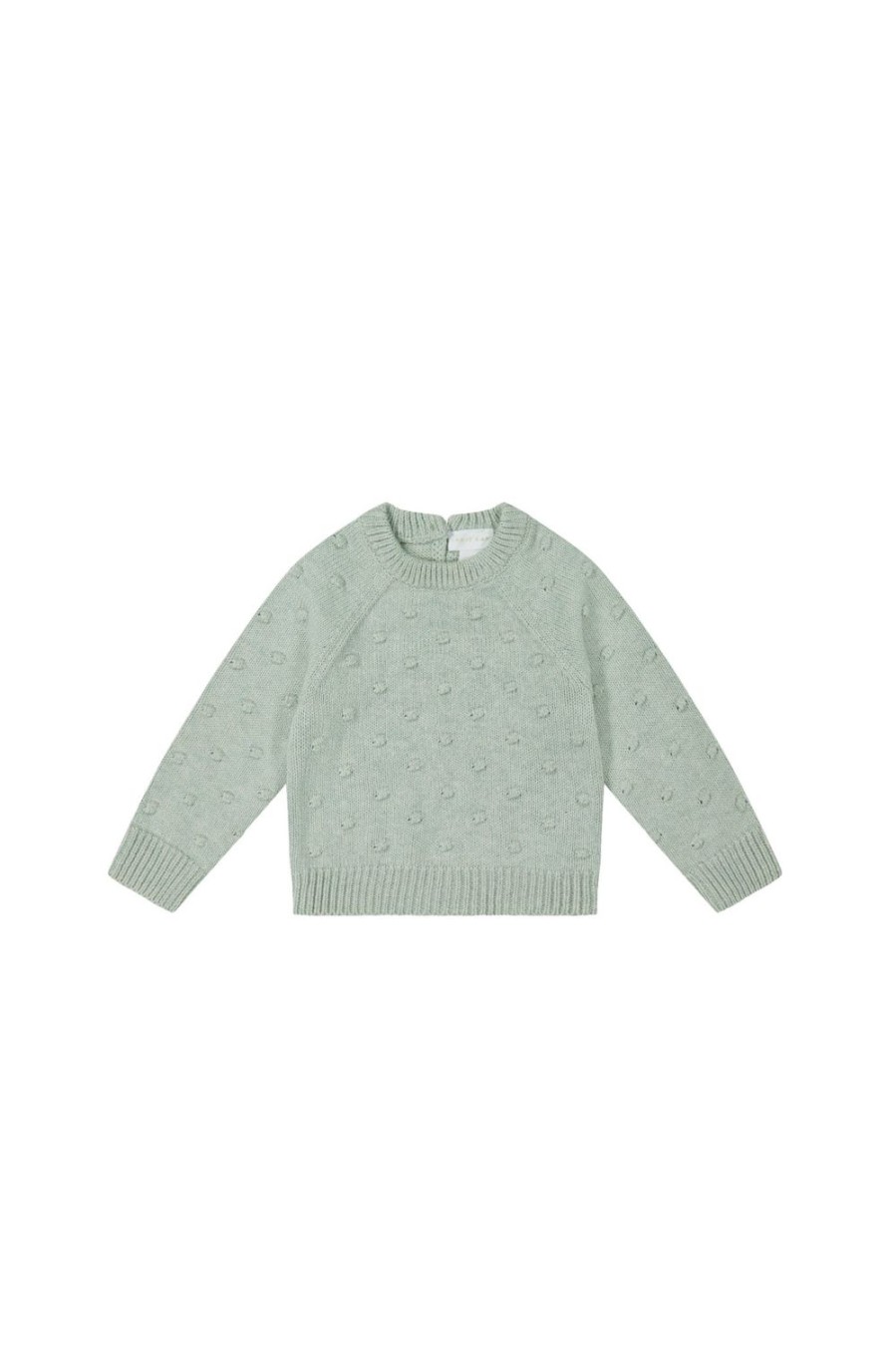 Jamie Kay | Jamie Kay Dotty Knit Jumper - Ocean Spray Marle