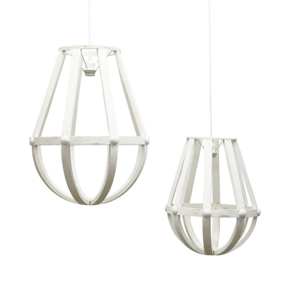 Lighting | Robert Mark Florette Pendant Shade - White